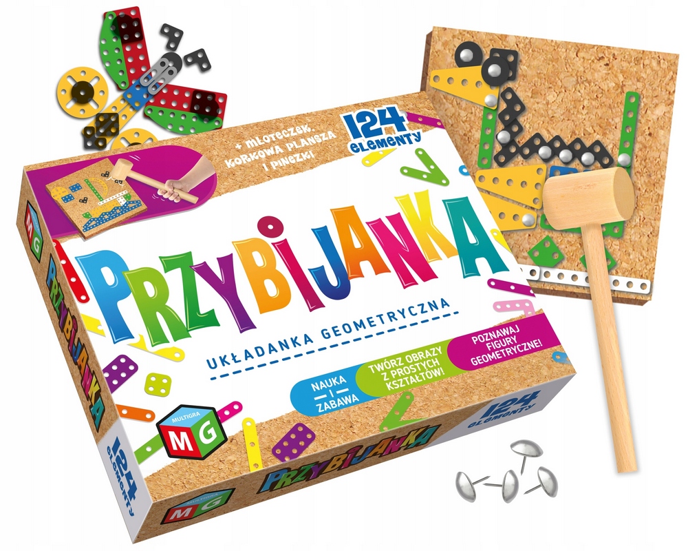 Kreatívne puzzle NAILOVANIE 124 ks pre deti od 7 rokov